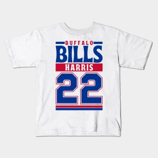 Buffalo Bills Harris 22 American Football Edition 3 Kids T-Shirt